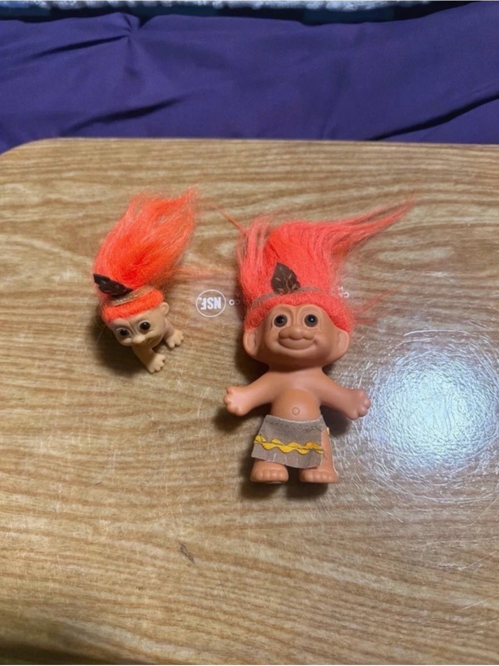 Vintage 90s Russ Berrie Troll Dolls Set